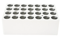 Блок нагревательный для 28 пробирок объемом 5/15 мл