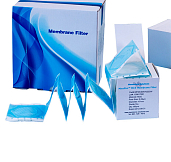 Мембранные фильтры смешанные эфиры целлюлозы 0,45 мкм, ⌀ 47 мм, стерильные, в ленте, 150 шт/уп, белые Мембранные фильтры смешанные эфиры целлюлозы 0,45 мкм, ⌀ 47 мм, стерильные, в ленте, 150 шт/уп, белые