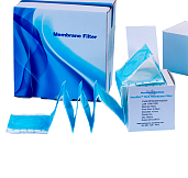 Мембранные фильтры смешанные эфиры целлюлозы 0,45 мкм, ⌀ 47 мм, стерильные, в ленте, 150 шт/уп, черные Мембранные фильтры смешанные эфиры целлюлозы 0,45 мкм, ⌀ 47 мм, стерильные, в ленте, 150 шт/уп, черные