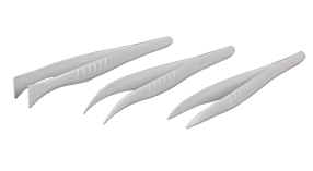 Одноразовый пинцет белый
