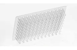 Планшеты для ПЦР из пробирок на 0,2 мл 96-луночные бесцветные, без крышки, без юбки, стерильные