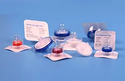 Шприцевые фильтры membrane solutions, пвдф гидрофобный, 0,45 мкм, ⌀ 25 мм, стерильные, 100 шт/уп