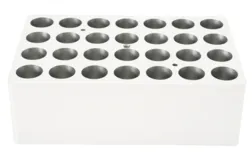 Блок нагревательный для 28 пробирок объемом 5/15 мл