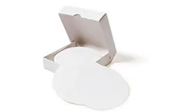 Фильтр бумажный, размер пор 10 мкм, диск 90 мм, беззольный, 100 шт/уп